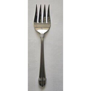 Hamilton Silversmiths Odyssey Style Cold Meat Serving Fork 8.5in